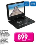 Sinotec 9" Portable DVD Player PDVD-952