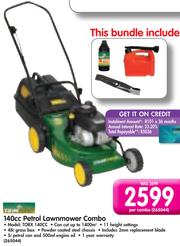 Special TrimTech 140cc Petrol Lawnmower Combo TORX140cc Per Combo