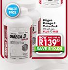 Biogen Omega 3 Value Pack