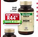 Dis Chem Gold MSM-90 Tablets
