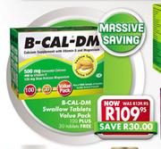 B-CAL-DM Swallow Tablets Value Pack + Free 30 Tablets 