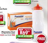 Pharmaton Fixxi-20 Tabs Plus Free Water Bottle