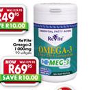 Revite Omega 3 1000mg-90's Pack