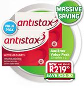 Antistax Value Pack-2x30's pack