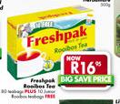 Freshpak Rooibos Tea-90 Teabags Plus 10 Bags Free