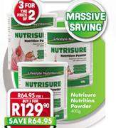 Nutrisure Nutrition Powder-400gm
