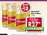Assorted Rice Cakes-3 x 130g