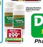 Lifestyle Nutrition Xylitol Granules-500g