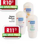 Sanex Roll-On-60ml Each
