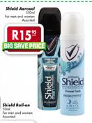 Shield Roll-On For Men and Women-50ml Each