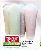 Let Me Feel It Body Lotion Assorted-225ml Each