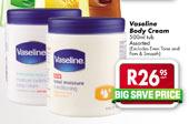 Vaseline Body Cream-500ml