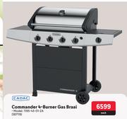 CADAC Commeander 4-Burner Gas Braai 1195-43-01-ZA 