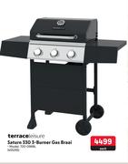 Terrace Leisure Saturn 330 3-Burner Gas Braai 720-0988L