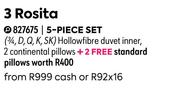 Rosita 5 Piece Set 827675