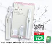 Dquip 2 In 1 Bikini Trimmer Kit-Per Kit