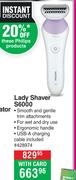 Philips Lady Shaver S6000