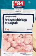 PnP No Name Frozen Chicken Braaipak-5Kg