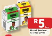 Mnandi Amahewu Assorted-500ml Each