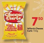 Willards Cheese Curls-150G