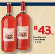 Four Cousisns Sweet Rose-1.5L Each