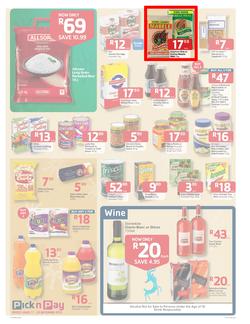 Pick n Pay KwaZulu-Natal - Festive Savings On All Your Holiday Basics ( 17 Dec - 29 Dec 2013 ), page 3