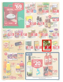Pick n Pay KwaZulu-Natal - Festive Savings On All Your Holiday Basics ( 17 Dec - 29 Dec 2013 ), page 3