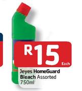 Jeyes Home Guard Bleach Assorted-750ml