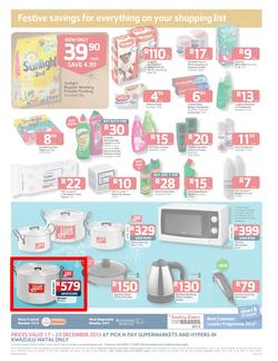 Pick n Pay KwaZulu-Natal - Festive Savings On All Your Holiday Basics ( 17 Dec - 29 Dec 2013 ), page 4
