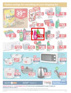 Pick n Pay KwaZulu-Natal - Festive Savings On All Your Holiday Basics ( 17 Dec - 29 Dec 2013 ), page 4