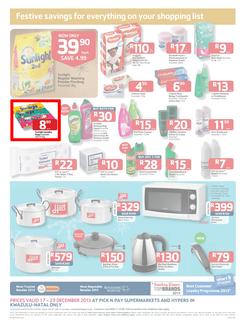 Pick n Pay KwaZulu-Natal - Festive Savings On All Your Holiday Basics ( 17 Dec - 29 Dec 2013 ), page 4