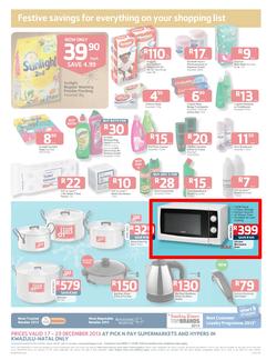 Pick n Pay KwaZulu-Natal - Festive Savings On All Your Holiday Basics ( 17 Dec - 29 Dec 2013 ), page 4
