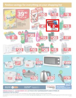 Pick n Pay KwaZulu-Natal - Festive Savings On All Your Holiday Basics ( 17 Dec - 29 Dec 2013 ), page 4