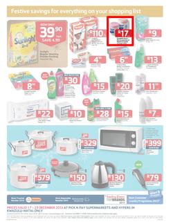 Pick n Pay KwaZulu-Natal - Festive Savings On All Your Holiday Basics ( 17 Dec - 29 Dec 2013 ), page 4