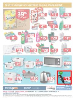 Pick n Pay KwaZulu-Natal - Festive Savings On All Your Holiday Basics ( 17 Dec - 29 Dec 2013 ), page 4