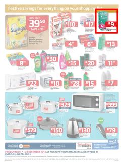 Pick n Pay KwaZulu-Natal - Festive Savings On All Your Holiday Basics ( 17 Dec - 29 Dec 2013 ), page 4
