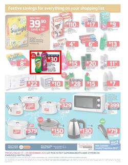 Pick n Pay KwaZulu-Natal - Festive Savings On All Your Holiday Basics ( 17 Dec - 29 Dec 2013 ), page 4