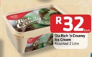 Ola Rich 'n Creamy Ice Cream Assorted-2L
