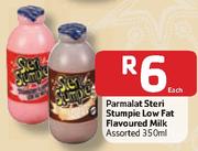 Parmalat Steri Stumpie Low Fat Flavoured Milk Assorted-350ml Each
