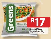 Greens Mixed Vegetables-1kg
