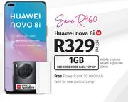 Huawei Nova 8i 4G-On 1GB Red Core More Data Top Up