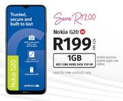Nokia G20 4G-On 1GB Red Core More Data Top Up