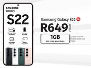 Samsung Galaxy S22 5G-On 1GB Red Core More Data