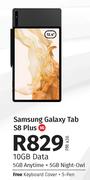 Samsung Galaxy Tab S8 Plus 5G-On 10GB Data