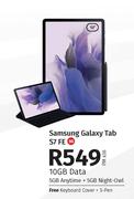 Samsung Galaxy Tab S7 FE 5G-On 10GB Data