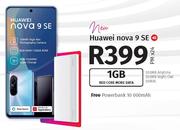 Huawei Nova 9 SE 4G-On 1GB Red Core More Data