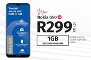 Nokia G50 4G-On 1GB Red Core More Data