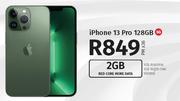 Apple iPhone 13 Pro 128GB 5G-On 2GB Red Core More Data