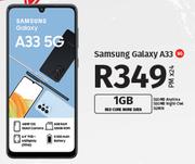 Samsung Galaxy A33 5G-On 1GB Red Core More Data