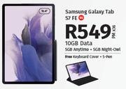 Samsung Galaxy Tab S7 FE 5G-On 10GB Data